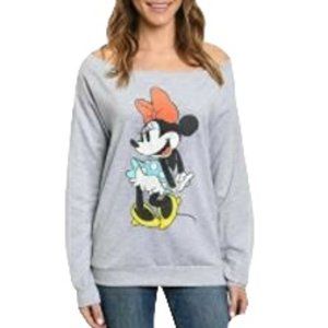 Disney Minnie Mouse Flirty Sweatshirt Size Jr Large